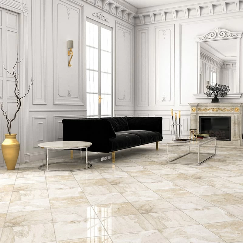 Diana Royal Classic Honed Marble Tile 12x24x1/2