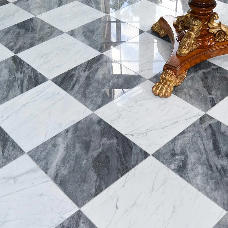 Polished Finish 12x12 Statuarietto Marble: A Touch of Italian Sophistication