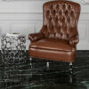 12"x24"x3/8" Antique Dark Blue Polished Porcelain Tile