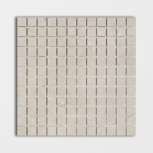 Crema Marfil Polished 1x1 Marble Mosaic 12x12