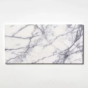 Lilac Marble 12x24 - White Marble with Lilac Veins from Turkey