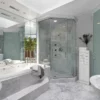 White Carrara C Honed Elegance: 12x24 Marble Tile