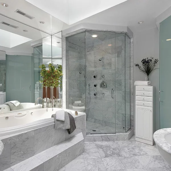 White Carrara C Honed Elegance: 12x24 Marble Tile
