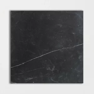 Black Honed Marble Tile 18x18
