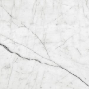 White Carrara C Honed Marble Tile 12x12