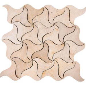 Casbah Honed Limestone Mosaic 11 5/8x11 5/8