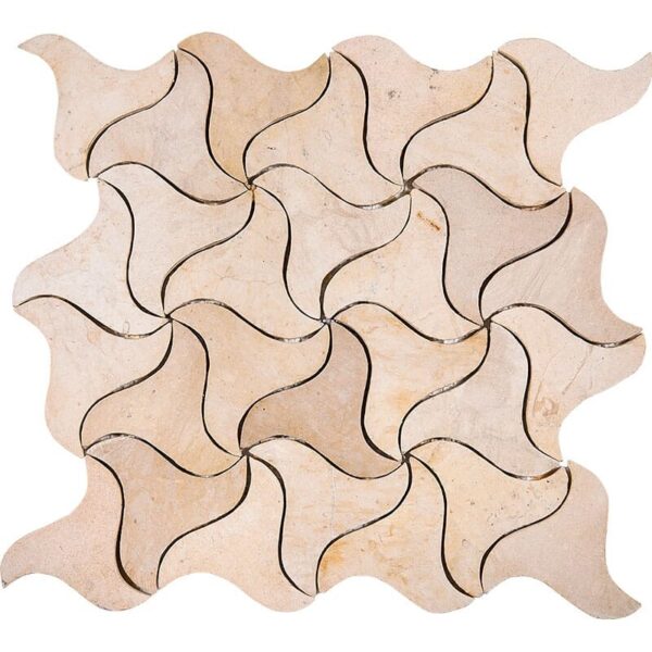 Casbah Honed Limestone Mosaic 11 5/8x11 5/8