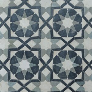 Tutulma Honed Limestone Mosaic 11x11