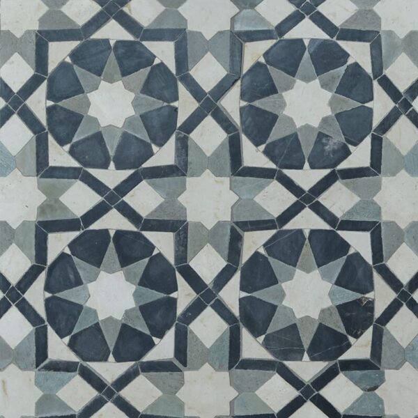 Tutulma Honed Limestone Mosaic 11x11