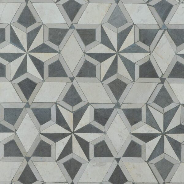 Kistal Honed Limestone Mosaic 10x12