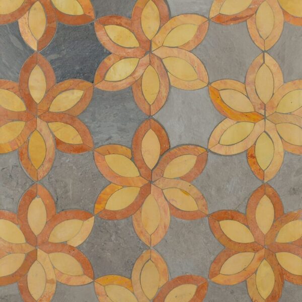 Bahar Honed Limestone Mosaic 12x10