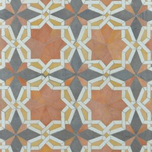 Zahra Honed Limestone Mosaic 10x10