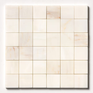 Calacatta Amber Honed 2x2 Marble Mosaic 12x12x3/8 - $20.77 per sq. ft.