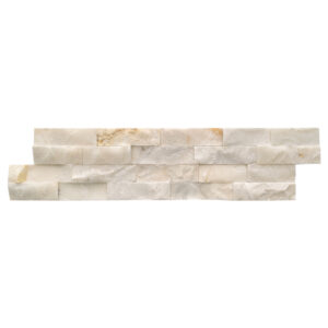 Calacatta Amber Split Face Ledger Panel Marble Ledger Panel 6x24