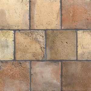 Reclaimed Natural Square Terracotta Tile 6x6