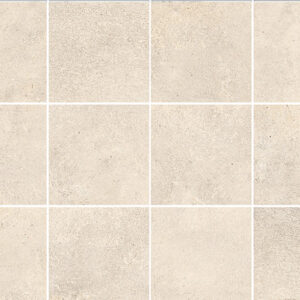 Mosaic Clay (Square) Ivory Satin Matte 2x2 (10 MM) - $30.66 per sq. ft., $148.4 per box