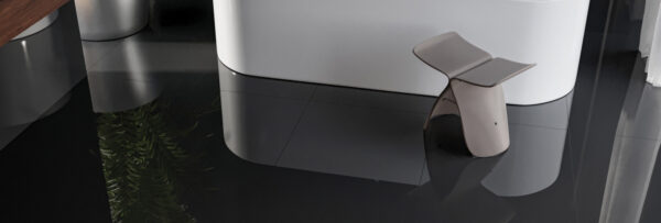 Full Black Satin Matte 12x24 (10 MM) - $11.05 per sq. ft., $171.30 per box