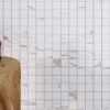 Mosaic Calacatta (Square) Bronze Satin Matte 2x2 (10 MM) - $30.66 per sq. ft., $148.40 per box