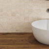 Mosaic Clay (Square) Ivory Satin Matte 2x2 (10 MM) - $30.66 per sq. ft., $148.4 per box