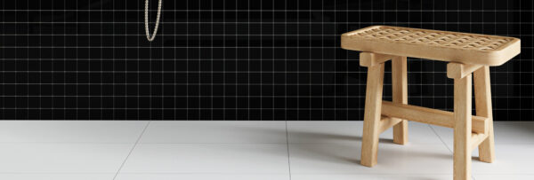 Mosaic Full Black (Square) Satin Matte 2x2 (10 MM) - $30.66 per sq. ft., $148.40 per box